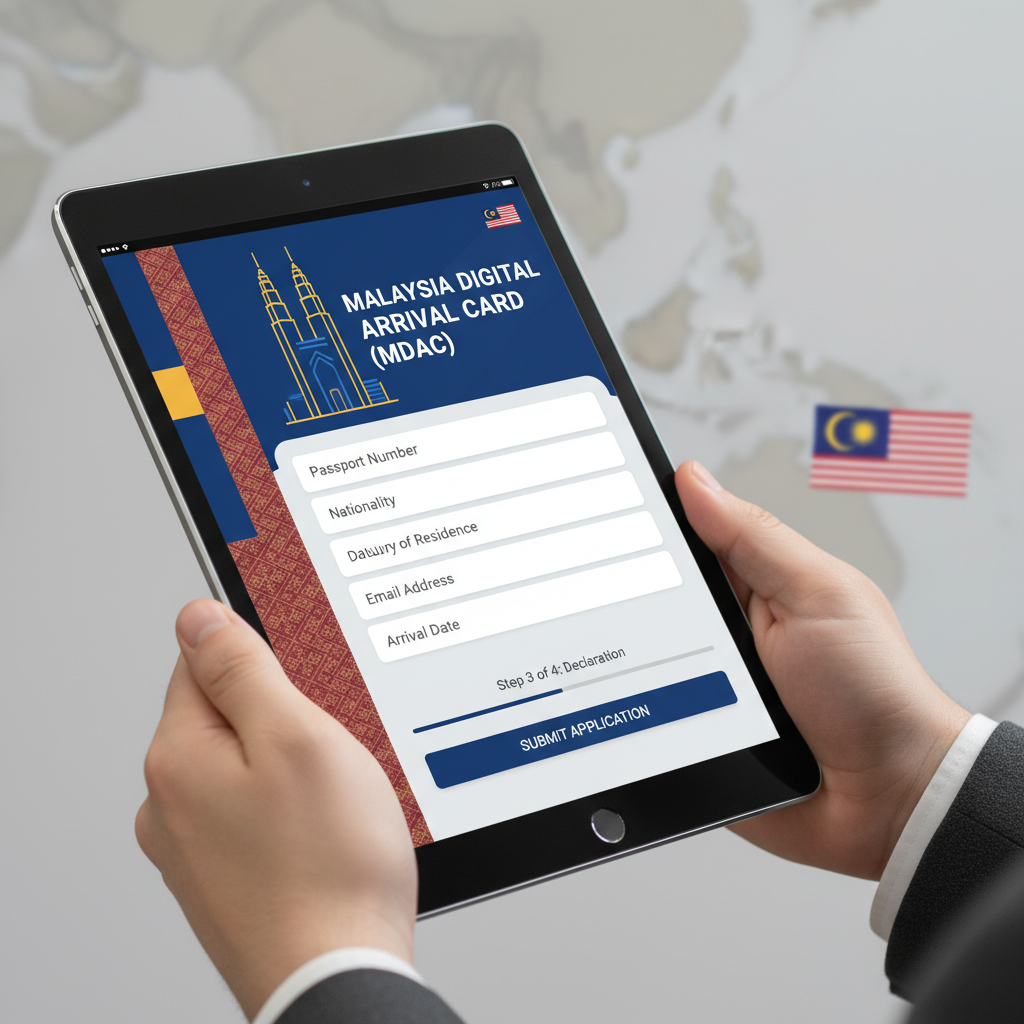 Malaysia Digital Arrival Card Produktfoto